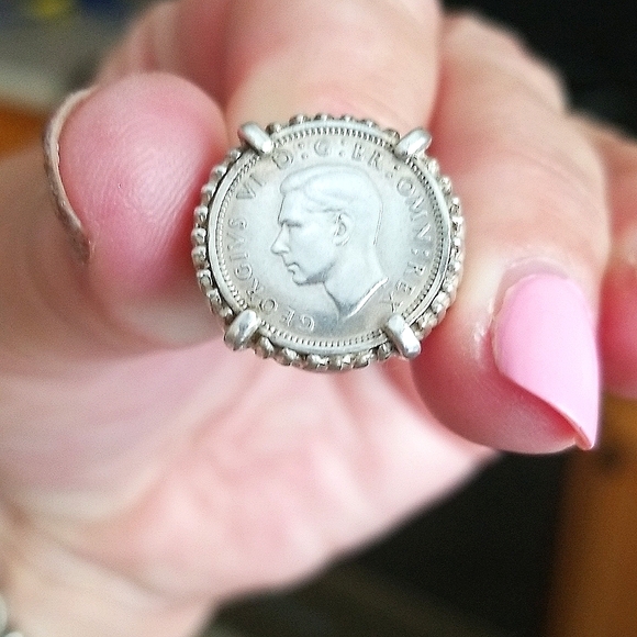 Coin crafted into a ring! - Picture 1 of 3